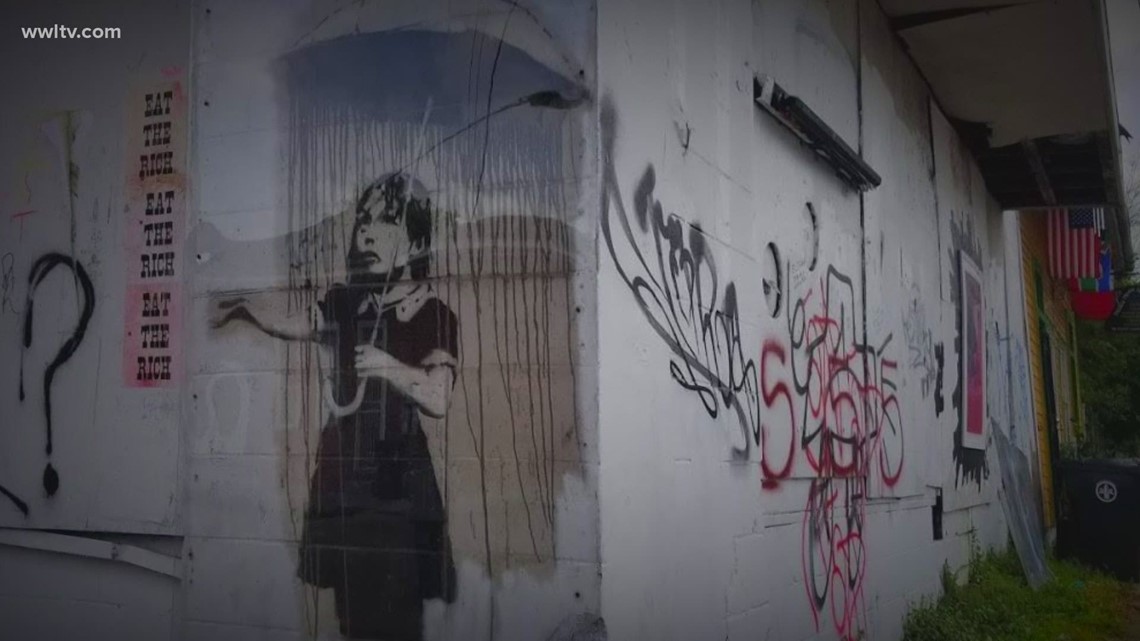 Work being done to restore vandalized Banksy street art - Vimarsana News