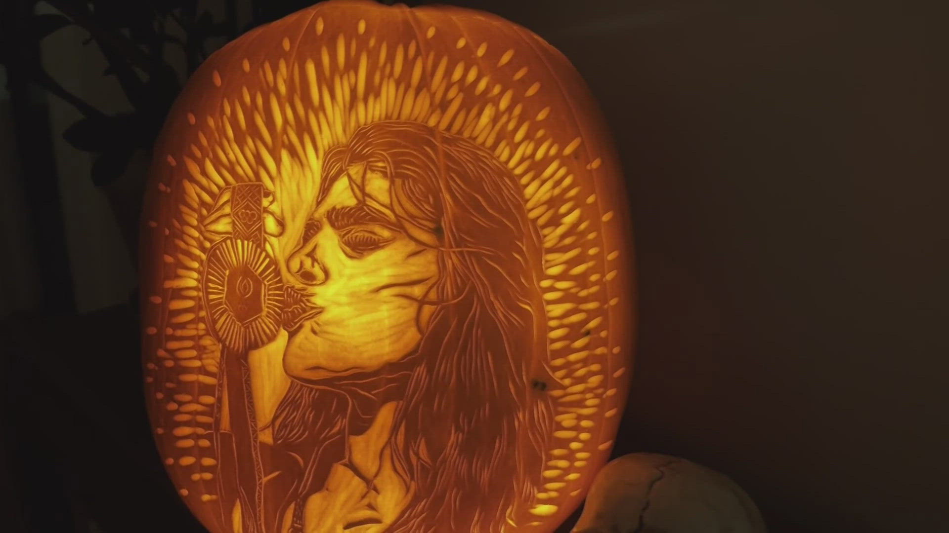 We introduce you to a pumpkin carver with a passion for portraits who is carving out a space for herself in another industry too.