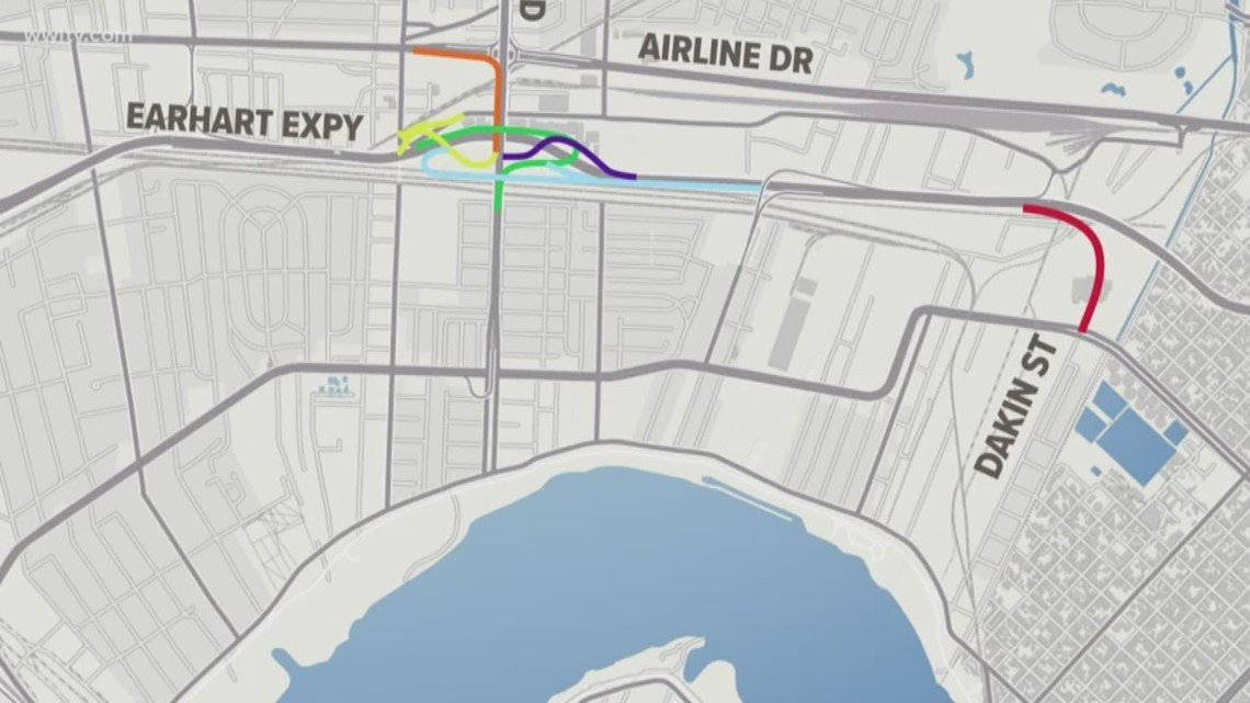 New ramps, interchanges coming to Earhart Expressway