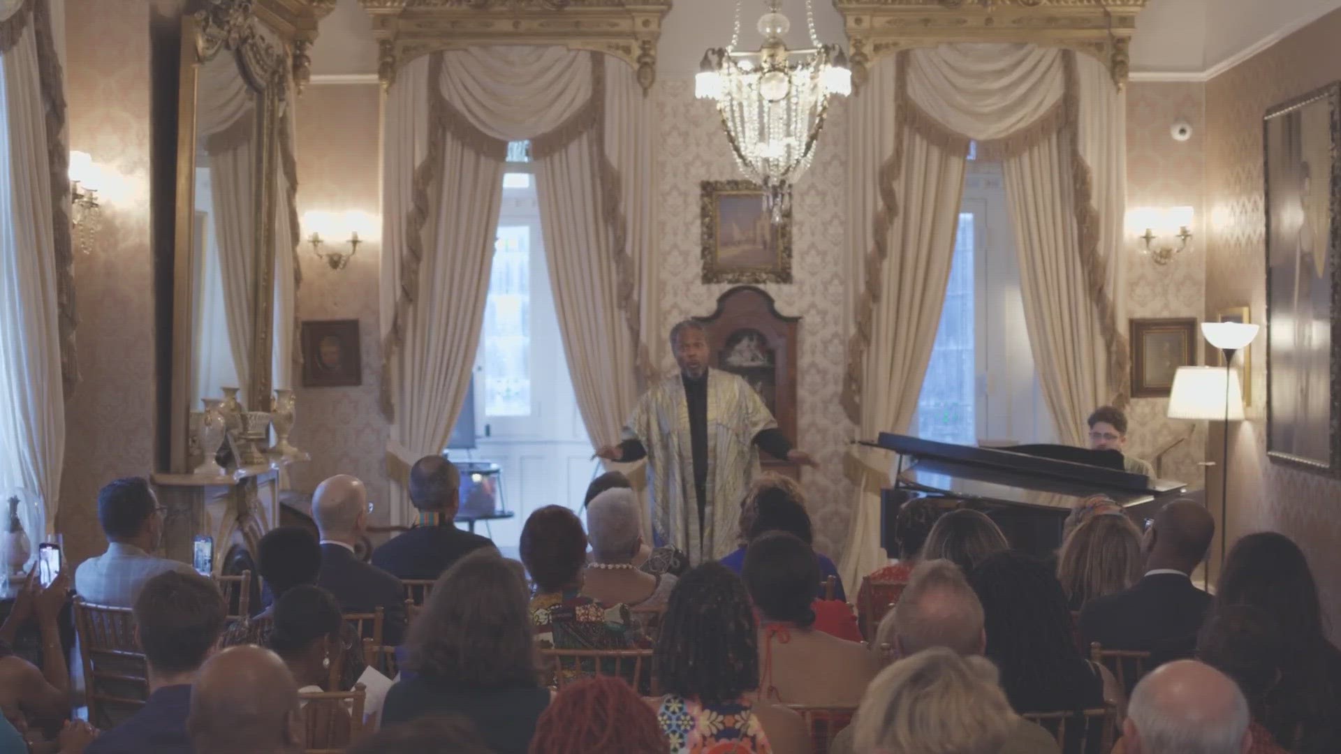 The commemoration of the 20th anniversary of Hogan's passing occurred at the New Orleans Opera Guild Home.