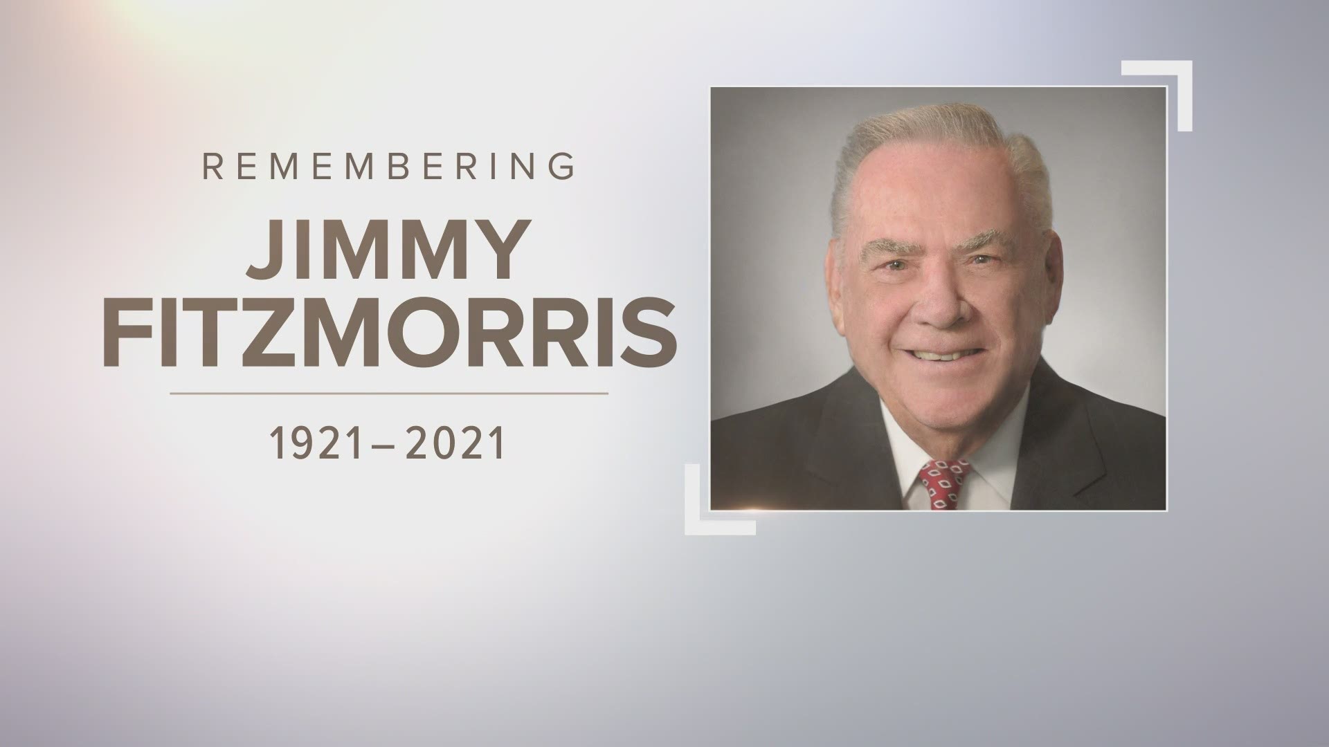 Family, friends and elected officials from past and present gathered Wednesday to send off Jimmy Fitzmorris with modest fanfare.