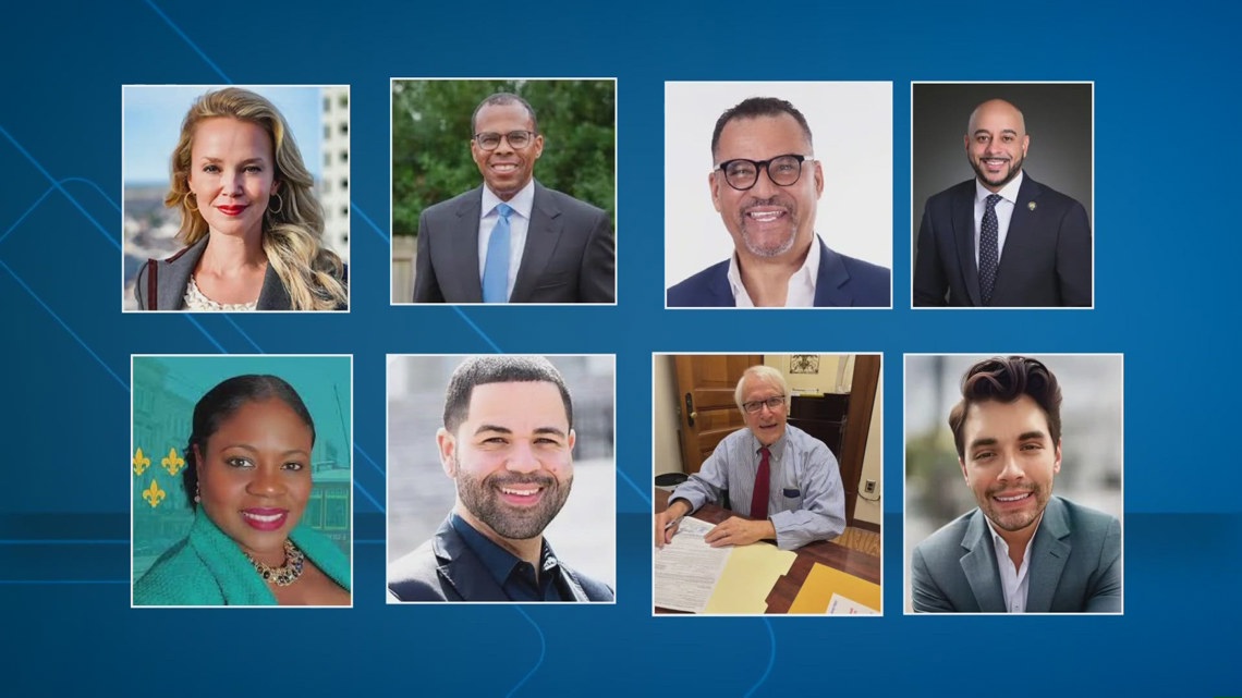 Day 2: New Orleans mayoral race heats up as 8 candidates qualify