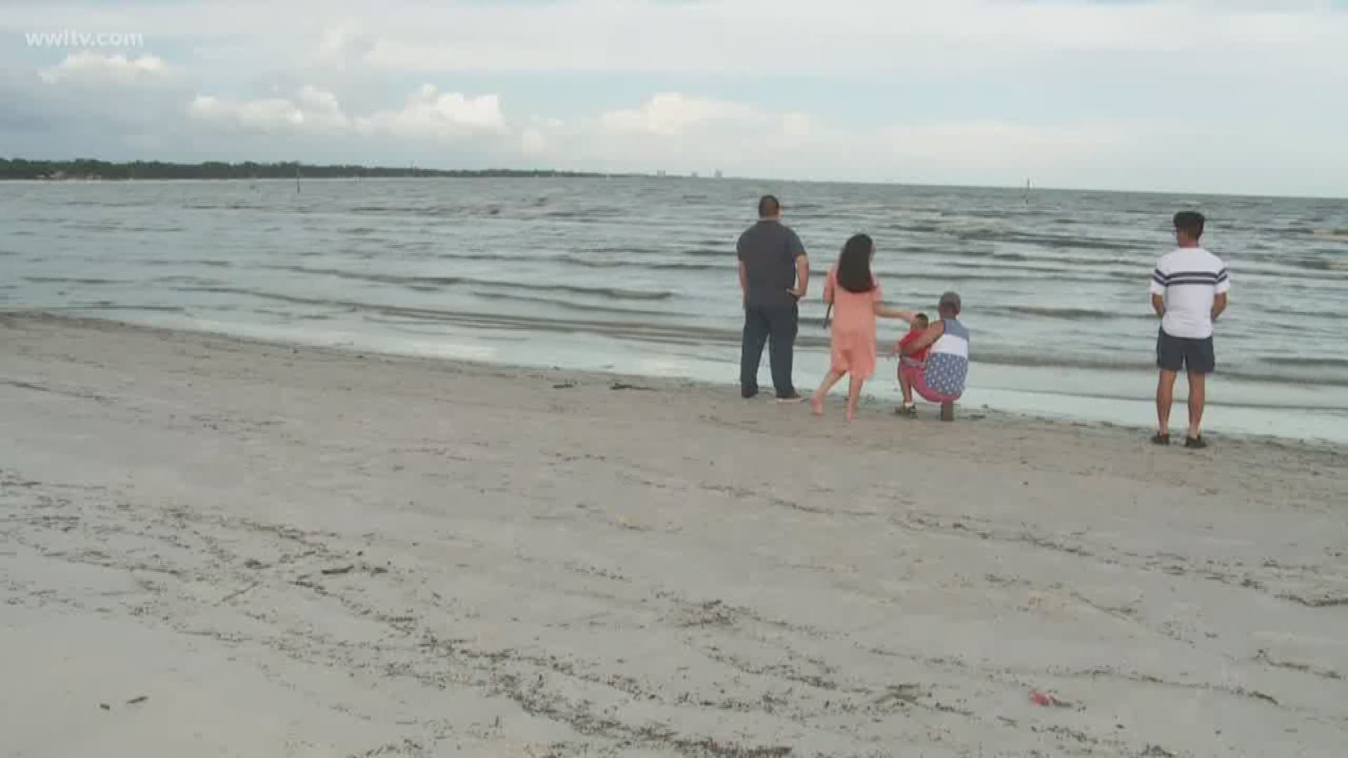WWL-TV reporter Jacqueline Quynh reports from the Mississippi coast ahead of Tropical Storm Gordon