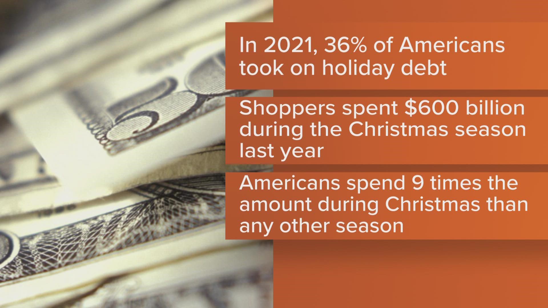 Shoppers spent $600 billion during the Christmas season last year. The next highest seasonal total was the “Back to School” shopping season at $72