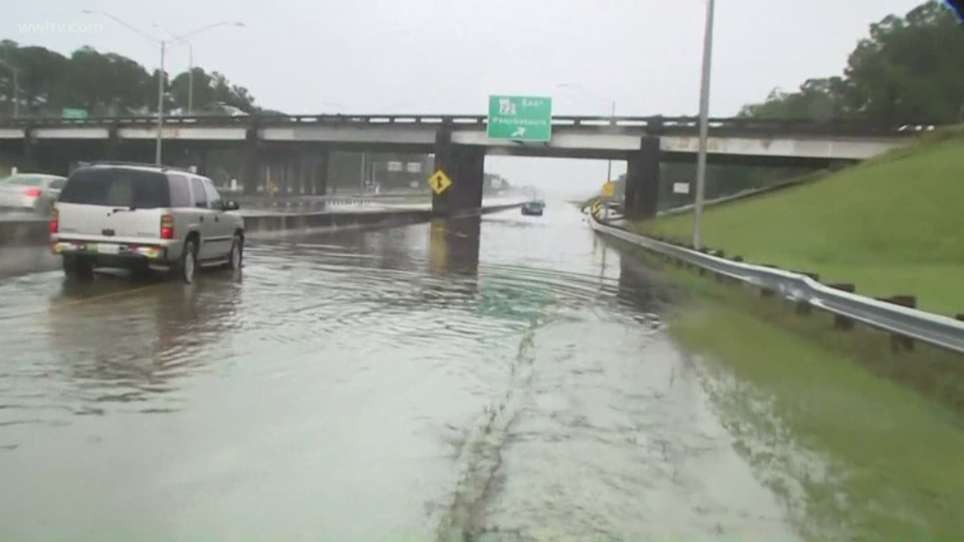 I-55 towards Ponchatoula flooded | wwltv.com