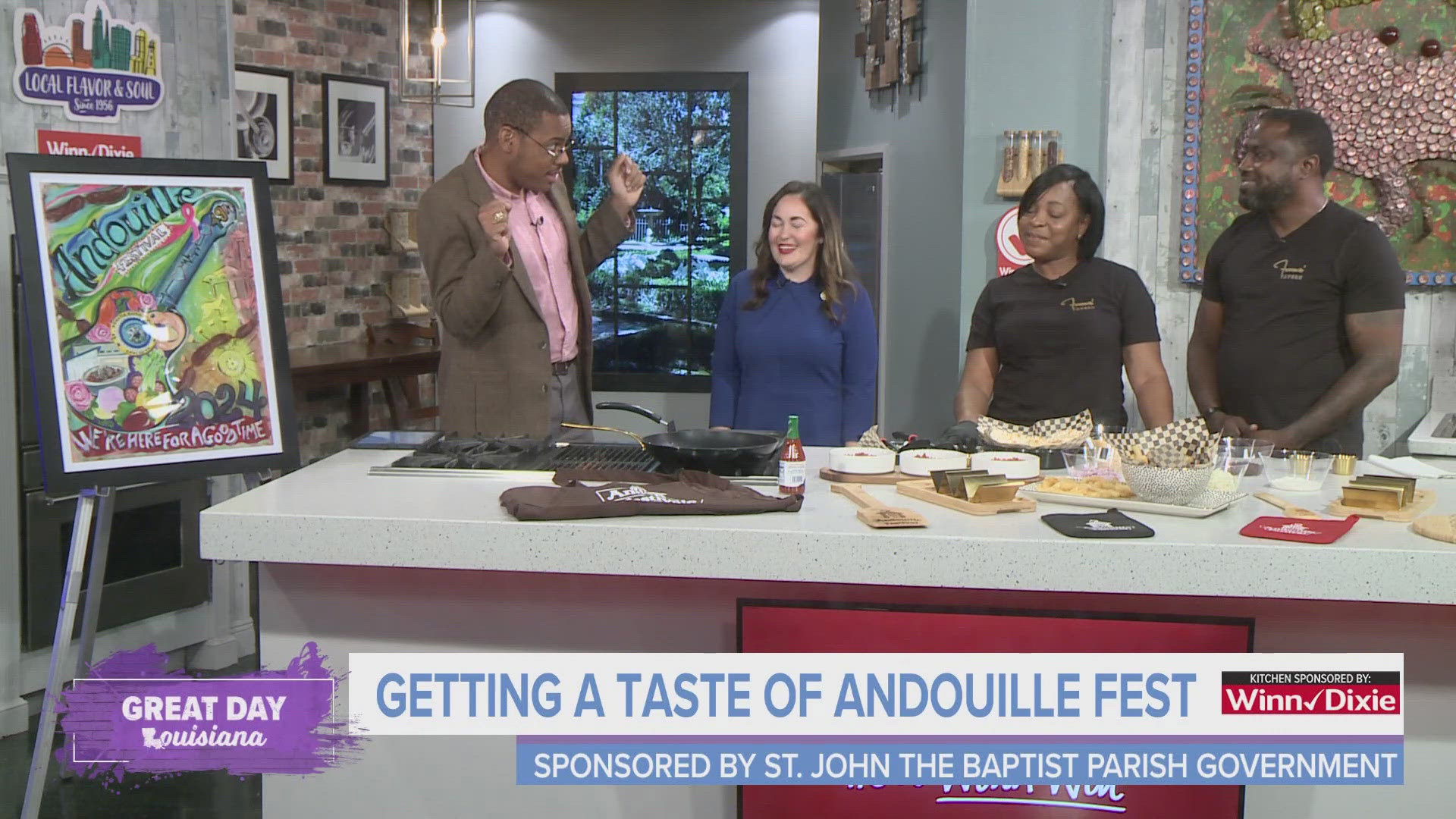 St. John the Baptist Parish invites you to a weekend of bold, smoky flavors at their 49th Annual Andouille Festival.