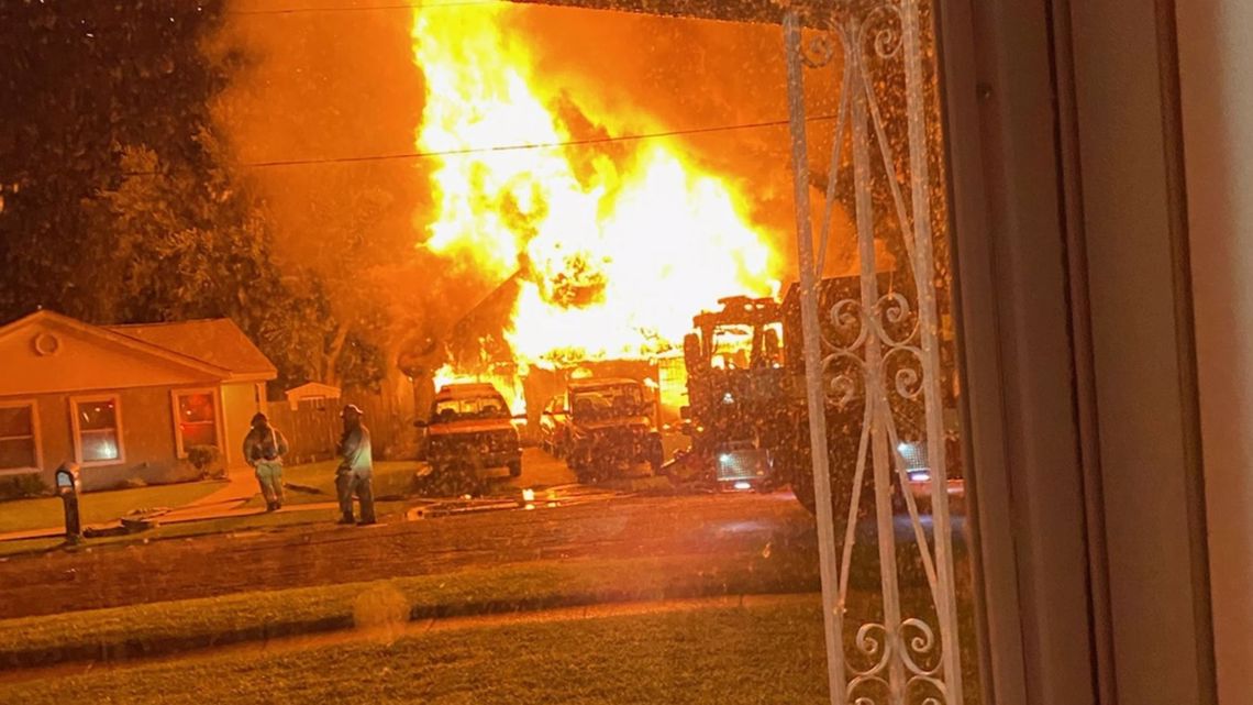 2 escape large house fire on Jamison Street in New Orleans