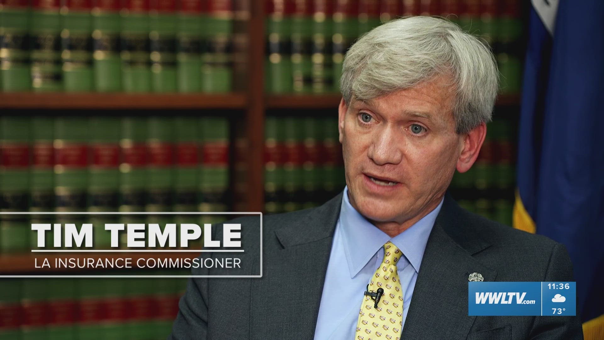 WWL Louisiana's Brandon Walker sits down with the state's insurance commissioner for the latest on the home insurance crisis.