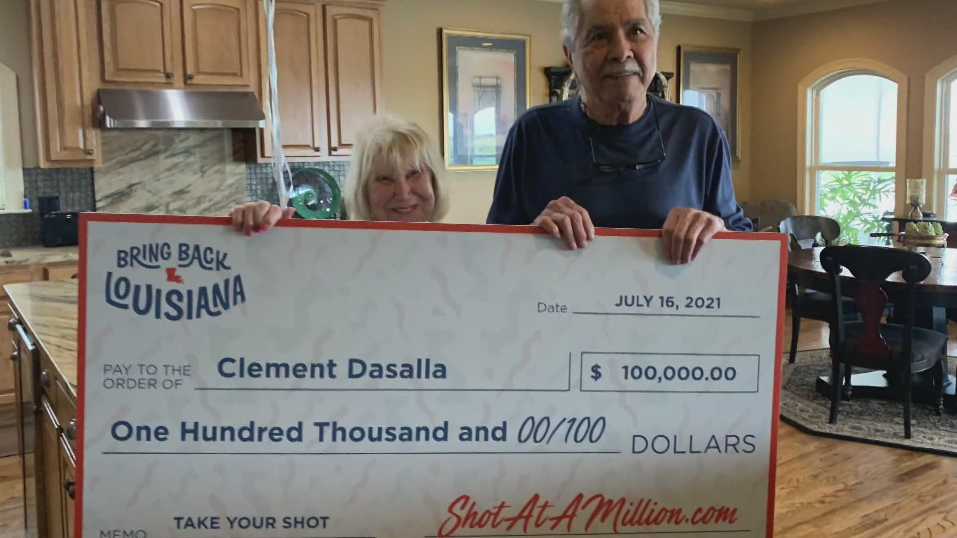 Two winners have been announced for the first-ever Shot at a Million vaccine lottery.