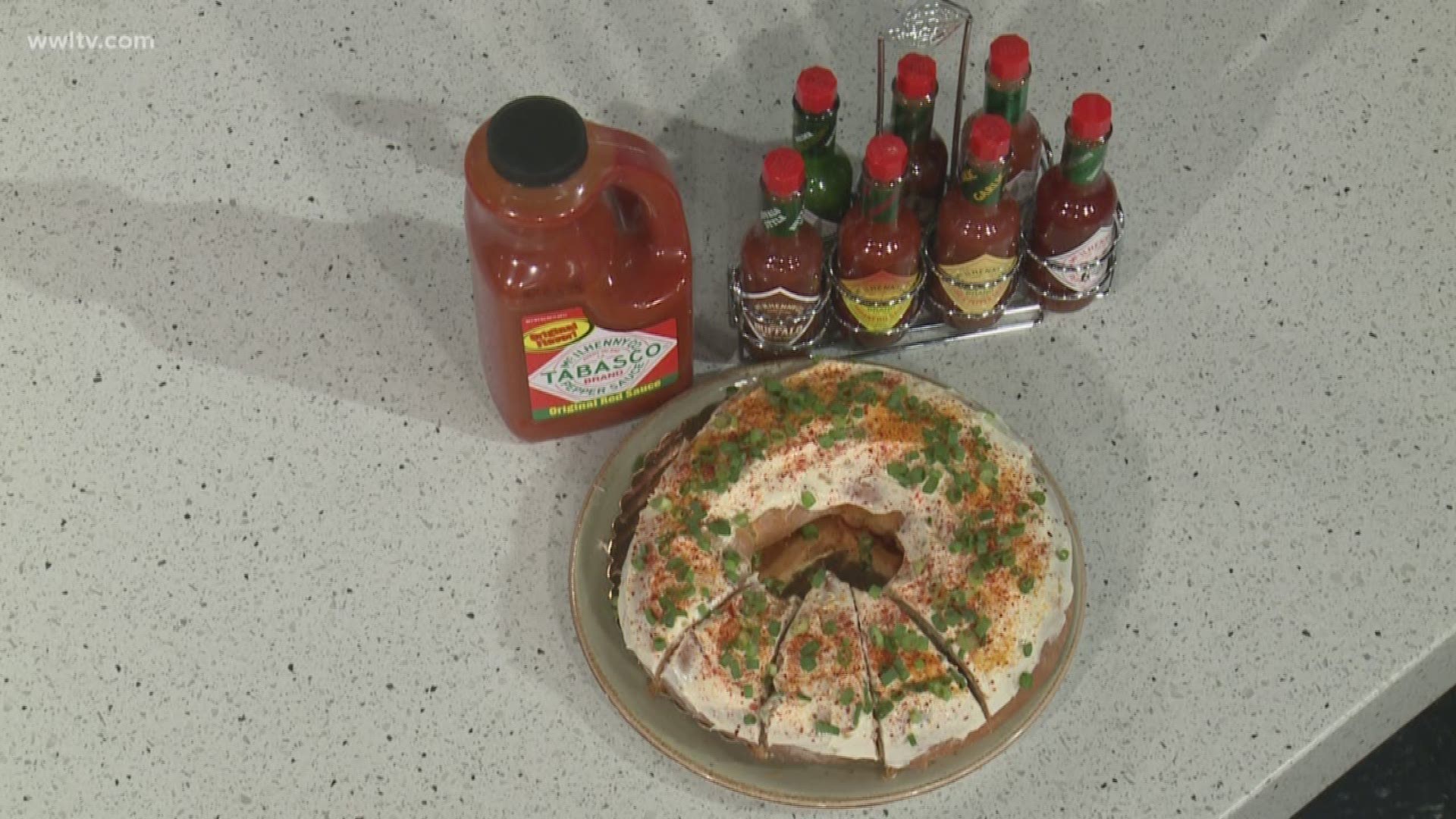 Chef Nathan Richard of Cavan and Sheba are in the kitchen celebrating the Louisiana-made hot sauce "Tabasco."