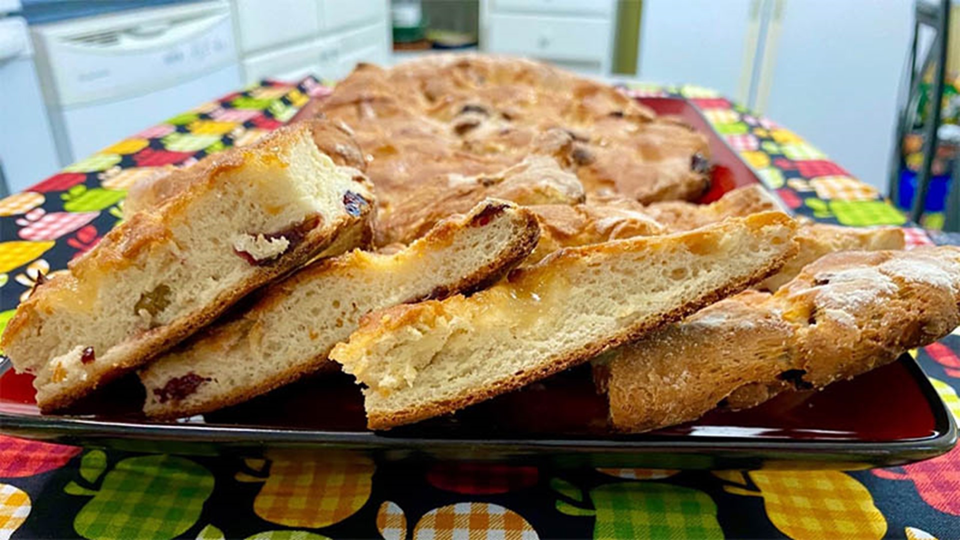 Chef Kevin's sweet and savory focaccia recipes