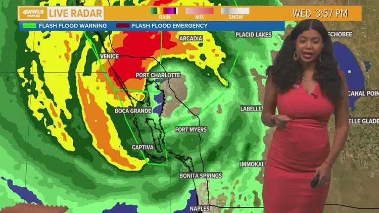 Wednesday evening Hurricane Ian Update: Storm rages ashore in Florida