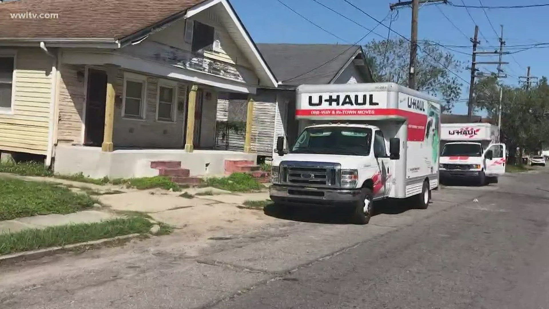 UHaul couldn't give WWL specific numbers, but Reese says he was told this was the third UHaul stolen this week in New Orleans.