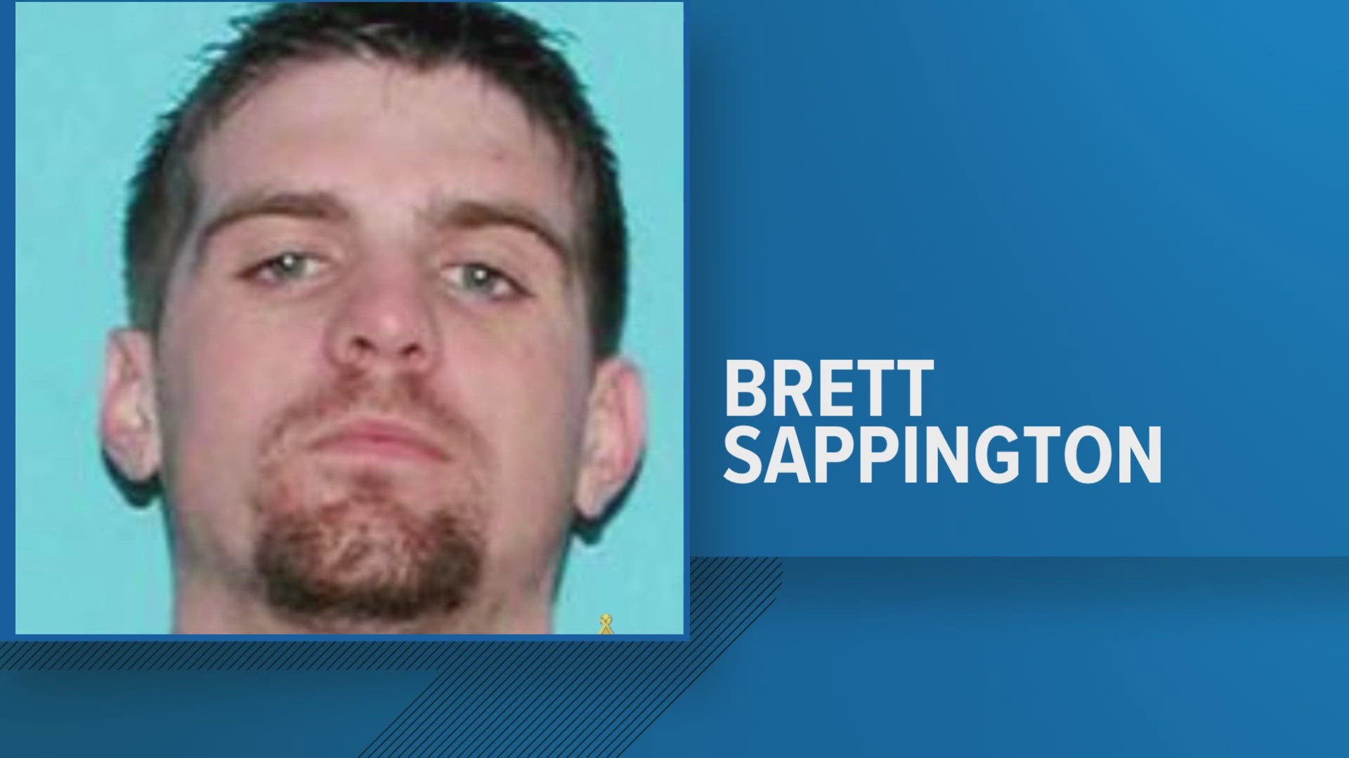 Deputies said Micah Sappington rain from his transport officer when they were stopped on the side of the road.