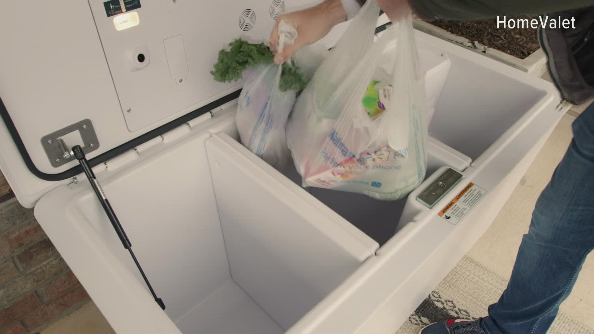 Company offers temperature-controlled and secure home delivery of groceries, packages, and medicine