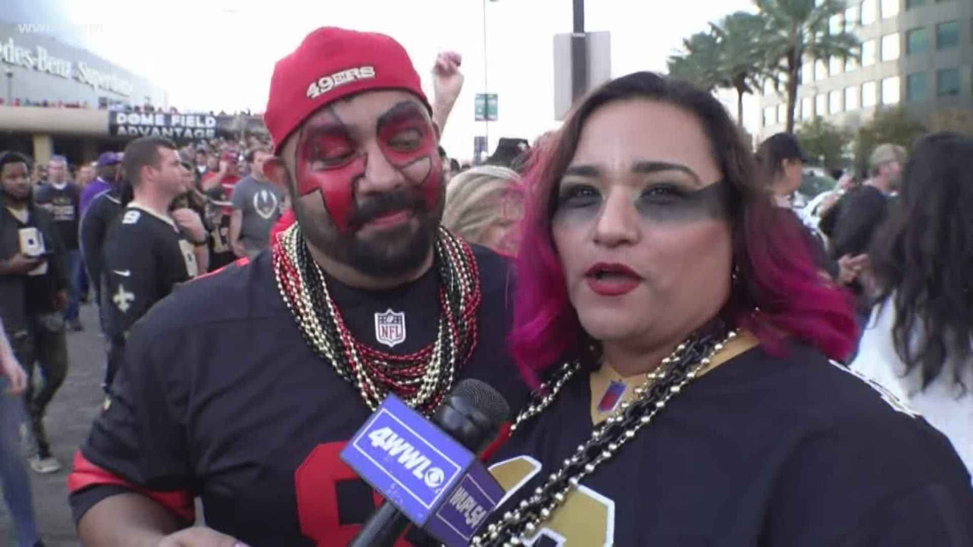 Despite the tough loss in New Orleans, fans are hopeful the Saints will bounce back in the playoffs.