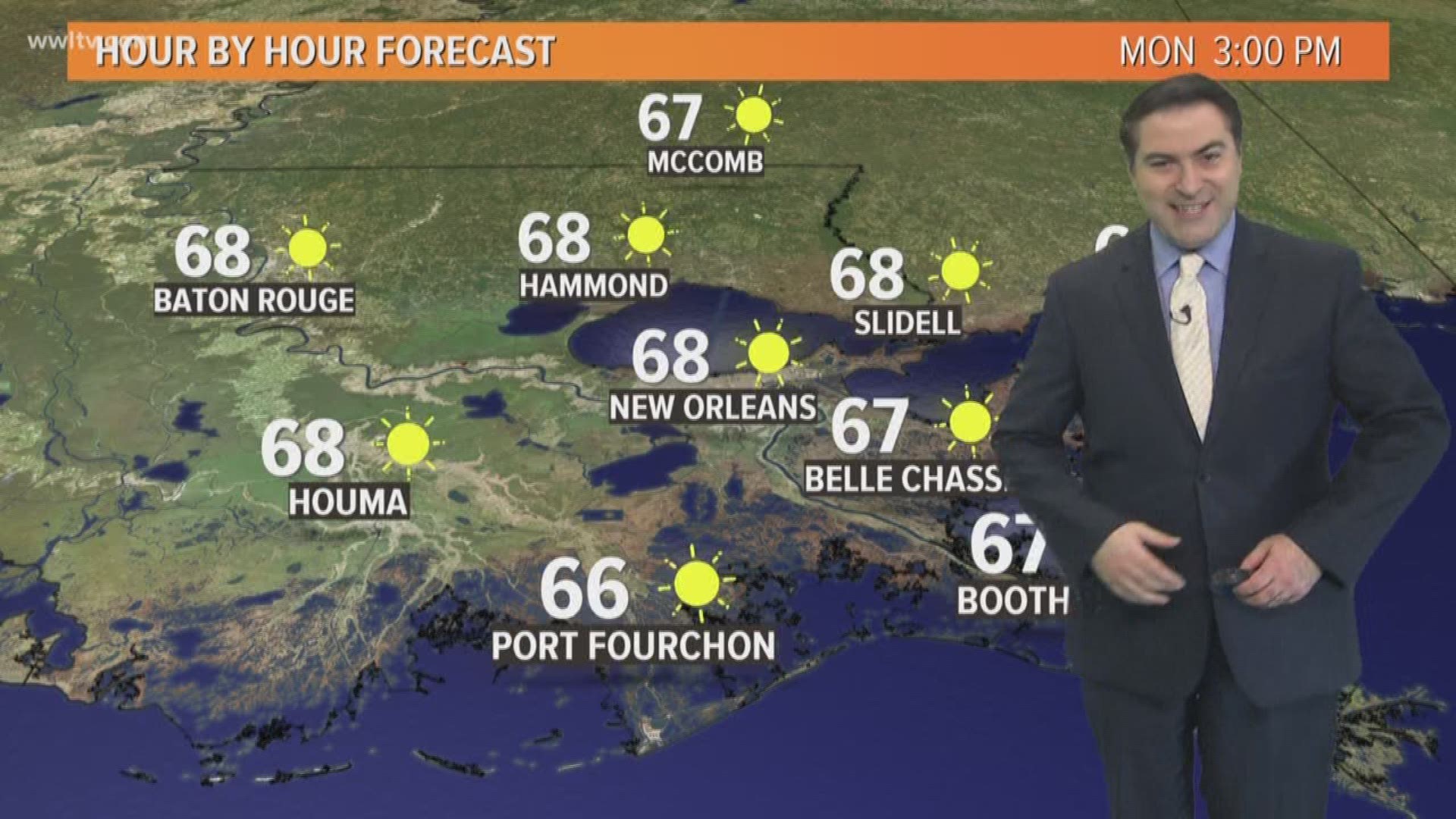 Meteorologist Dave Nussbaum says it will be a gorgeous day with plenty of sun and cool temperatures. 