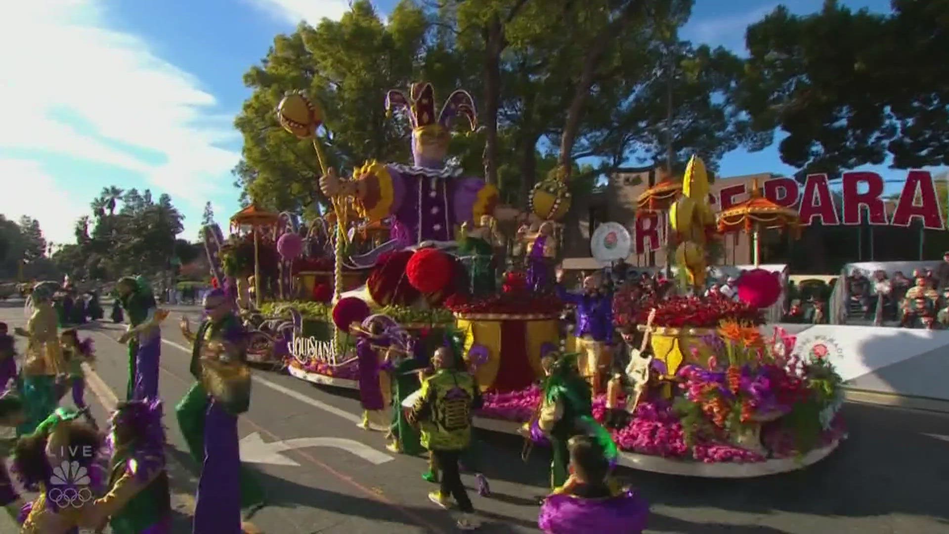Two wins in a row for Louisiana float in 2024 Rose Parade