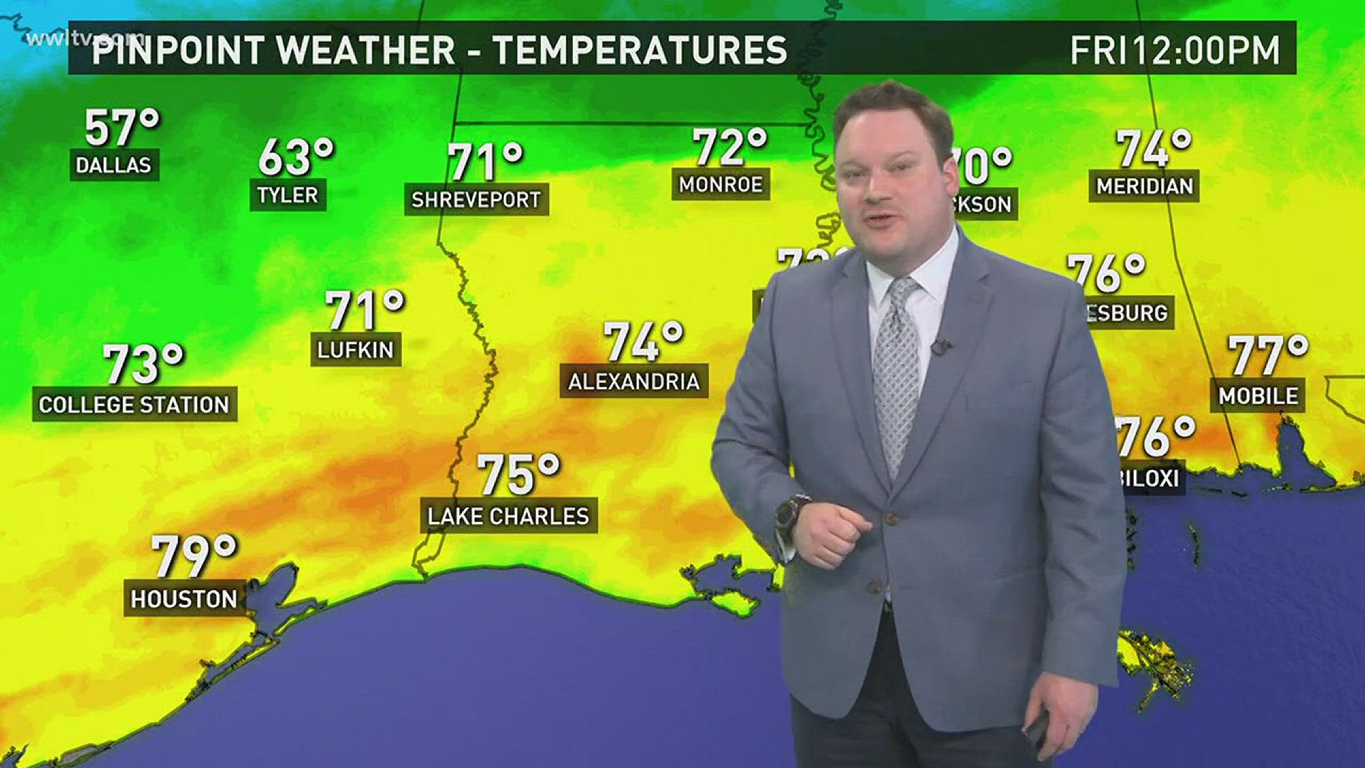 Meteorologist Chris Franklin has a look at the warmer than normal stretch of weather.