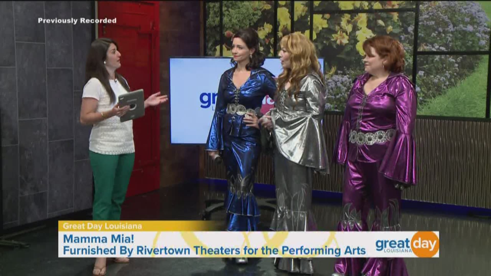 Mamma Mia!, the famous musical featuring the music from ABBA is coming to the Rivertown Theaters for Performing Arts. Here to tell us more is Ashley Lemmler who plays lead character Donna Sheridan.
