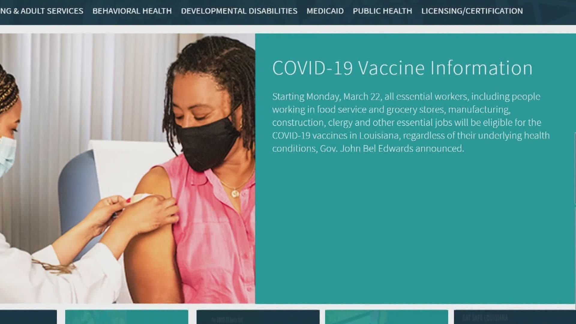 Restaurant Workers Are Now Able To Get Vaccinated Wwltv Com