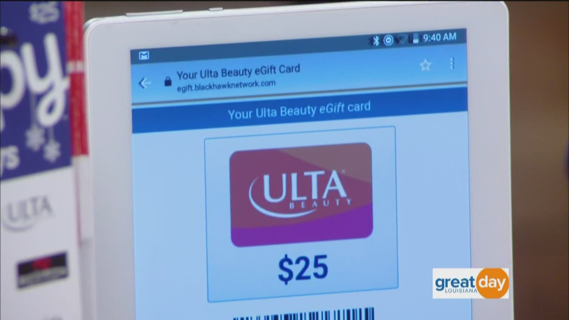 Gifting expert, Shelley Hunter, stopped by to discuss the latest gift card trends for the holiday season.