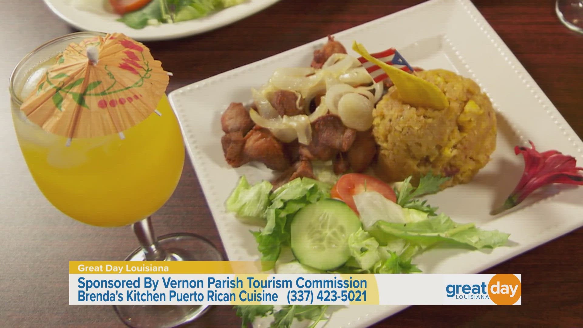 Did you know that you can taste some amazing Puerto Rican food in Leesville? Malik dines at Brenda's Kitchen!