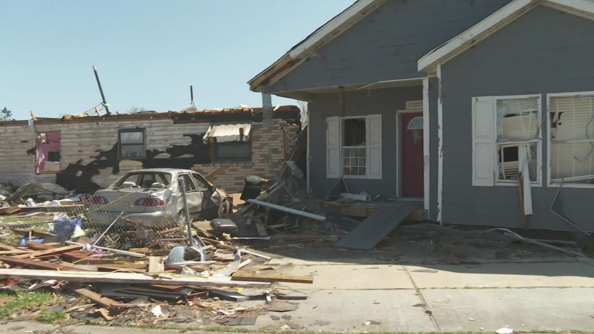 An Arabi family is not sure how to start the rebuilding process after a tornado destroyed their home days ago.