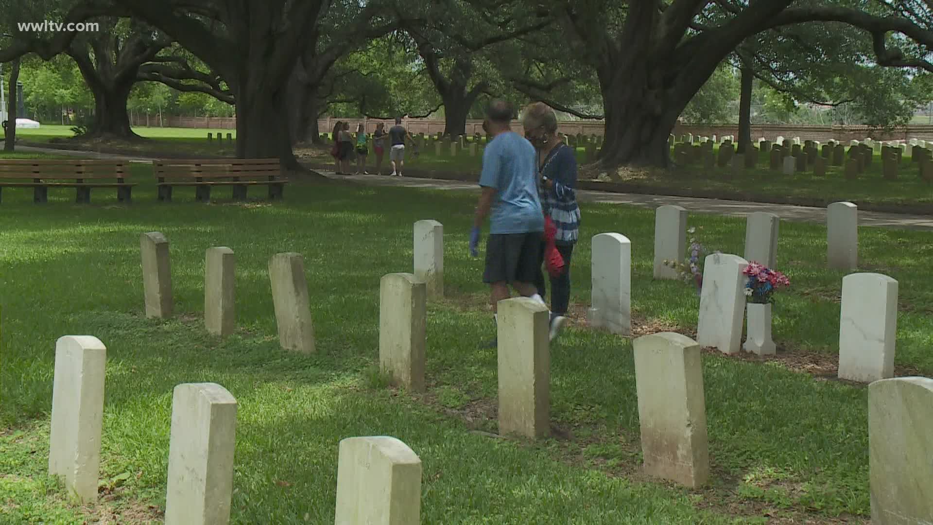 Veterans lost to coronavirus honored on Memorial day