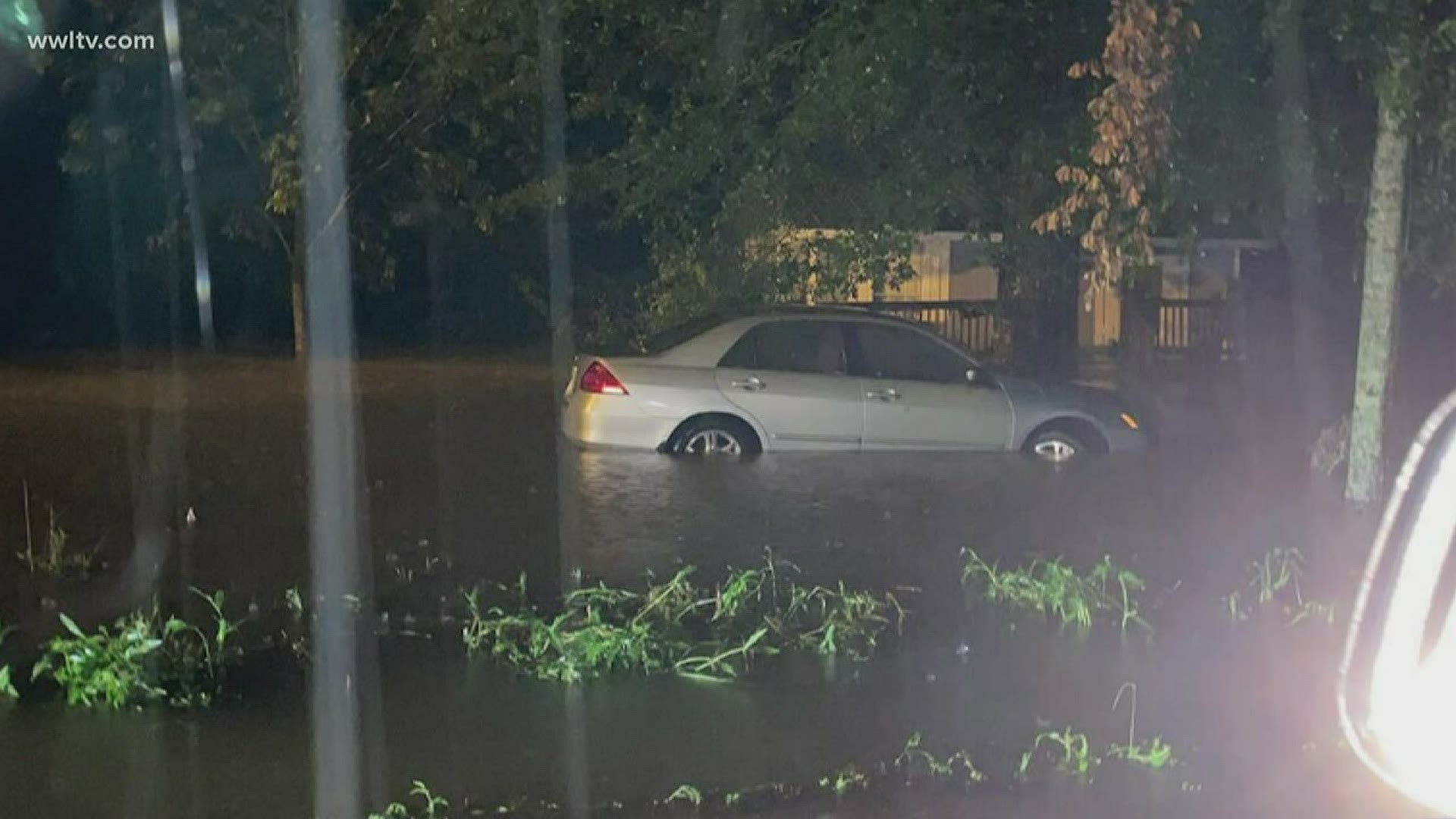 The area between Madisonville and Ponchatoula saw more than 12 inches of rainfall Thursday night as severe weather moved across the region.