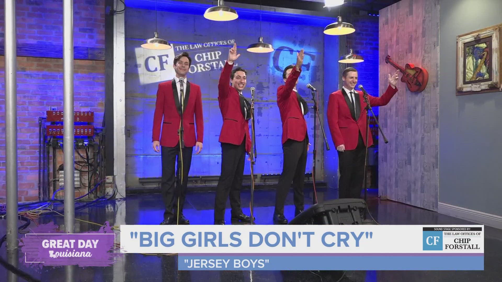 We get a preview of Le Petit Theatre's production of "Jersey Boys" in our Chip Forstall Sound Stage.