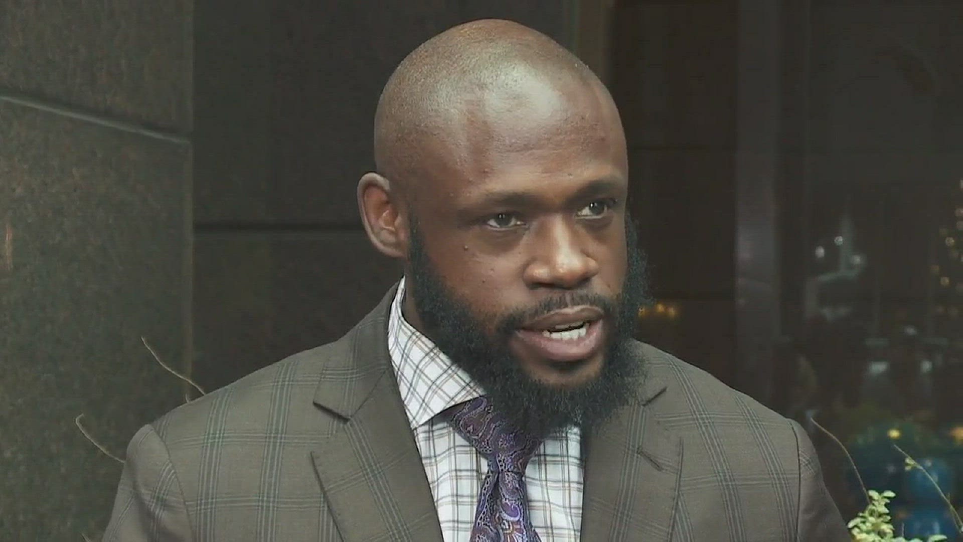 John Fuller, the attorney for defendant Cardell Hayes, talked to the media.
