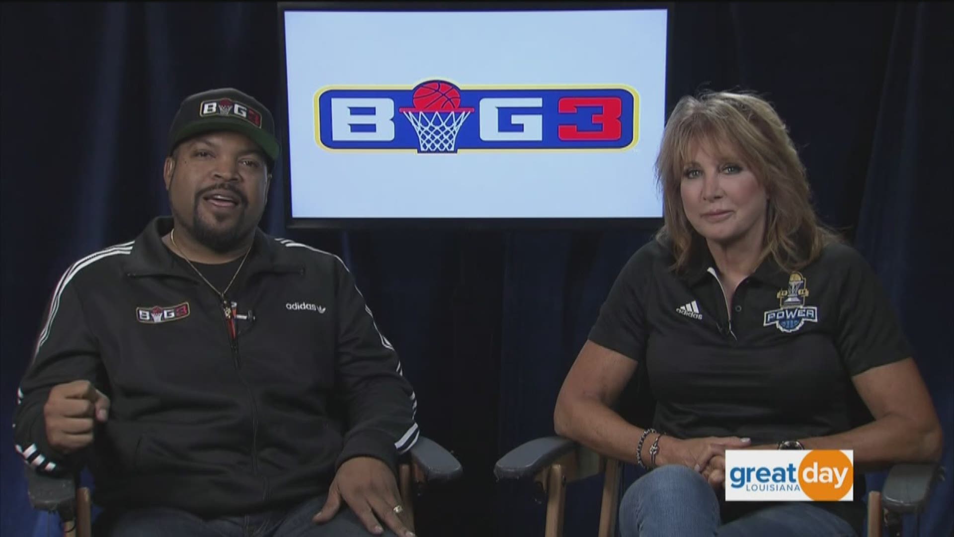 Big 3 is back! And that means it's time to catch basketball superstars on the court. Here to tell us more about the half-court 3 on 3 basketball league is founder Ice Cube. Playoffs are coming to the Smoothie King Center on August 25th. Go to Big3.com for more information.