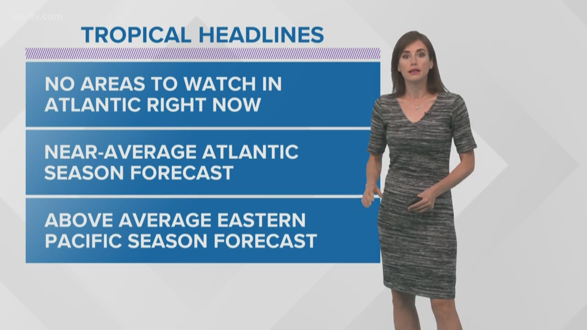 Meteorologist Alexandra Cranford has the forecast on Saturday, May 25, 2019.