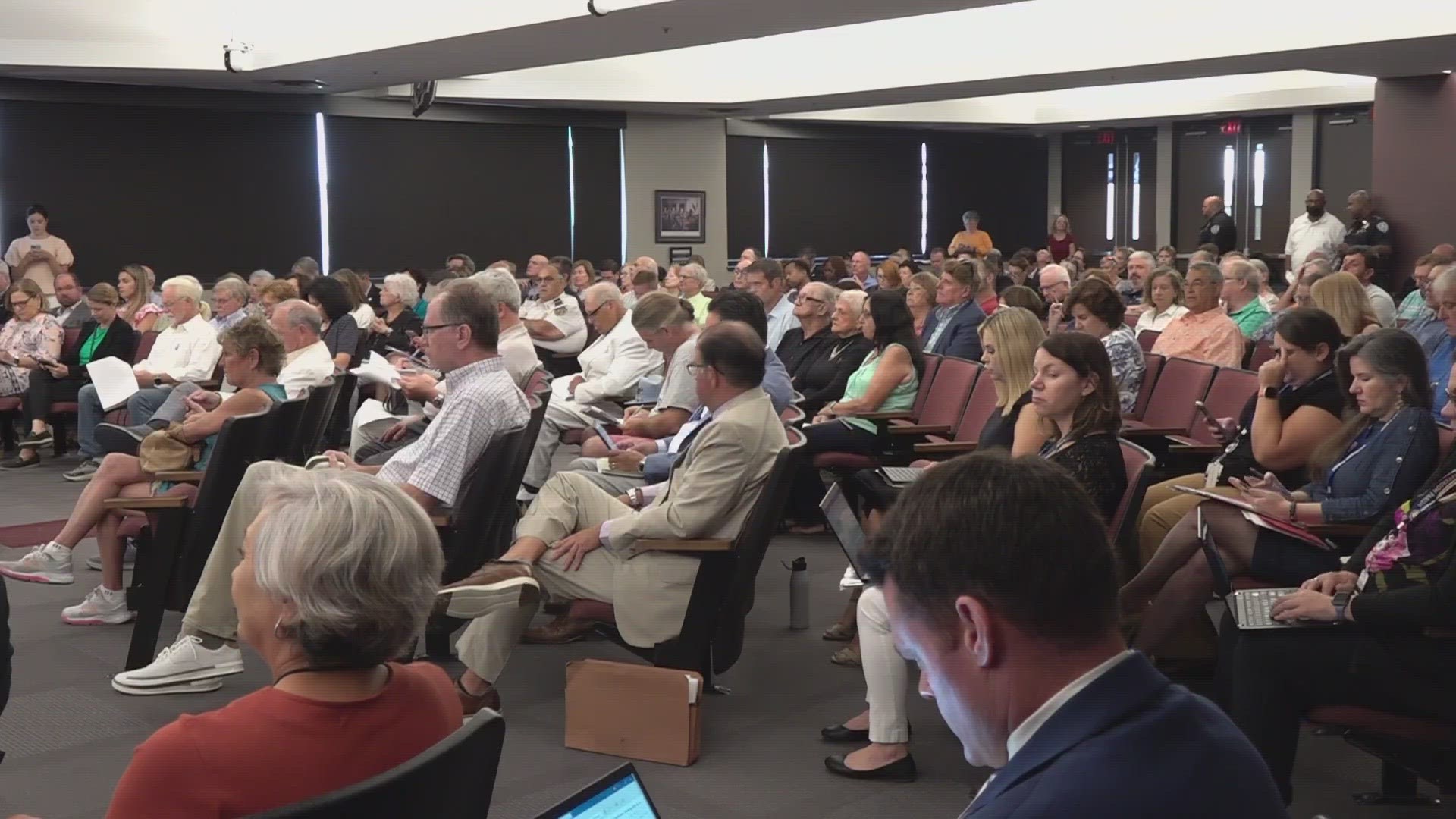 Wednesday, the Jefferson Parish Council listened to concerns as residents packed into the meeting room.
