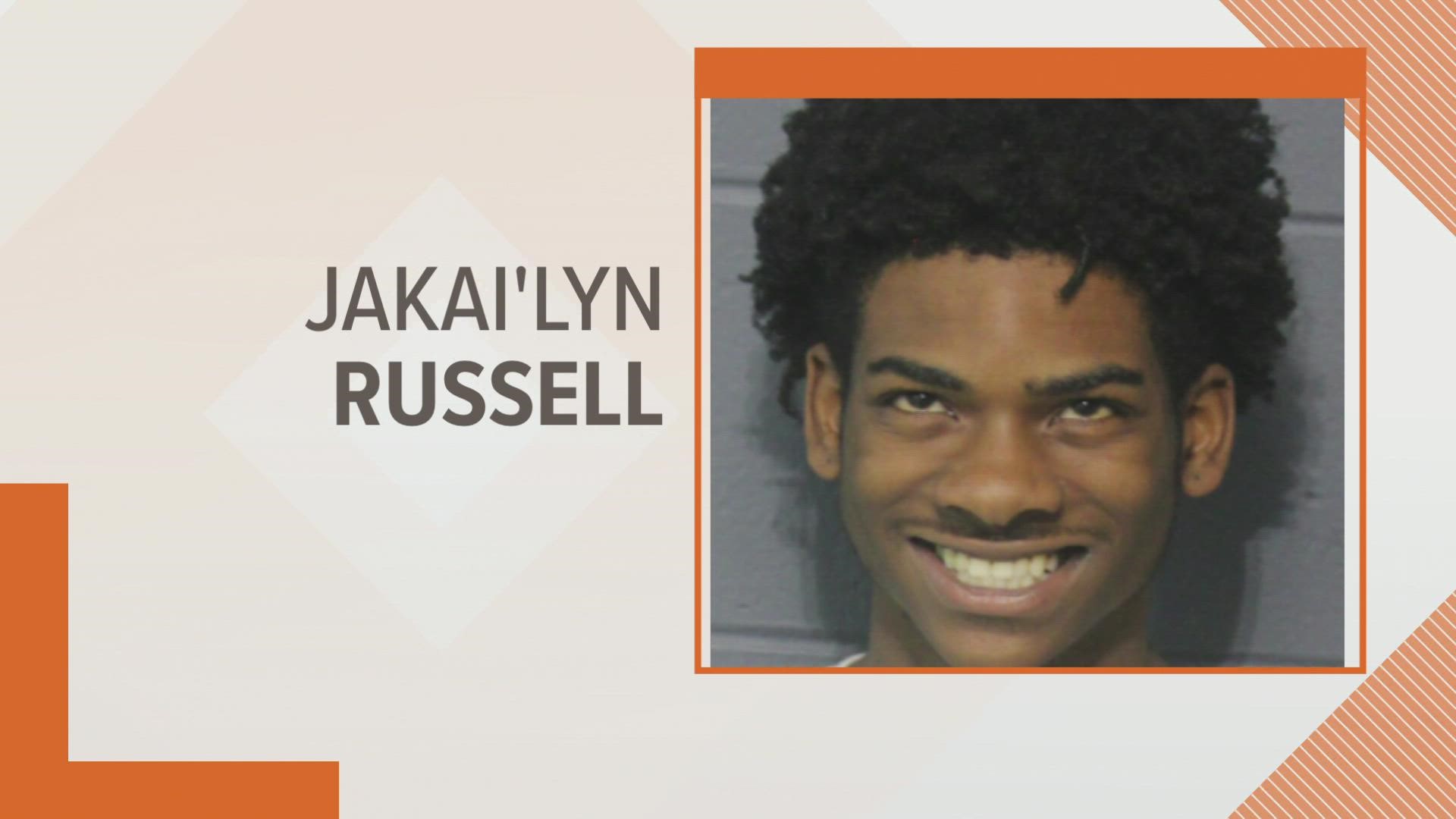 Jakai’lyn Russell, 18, was arrested Wednesday, according to a Friday report from the sheriff's office.