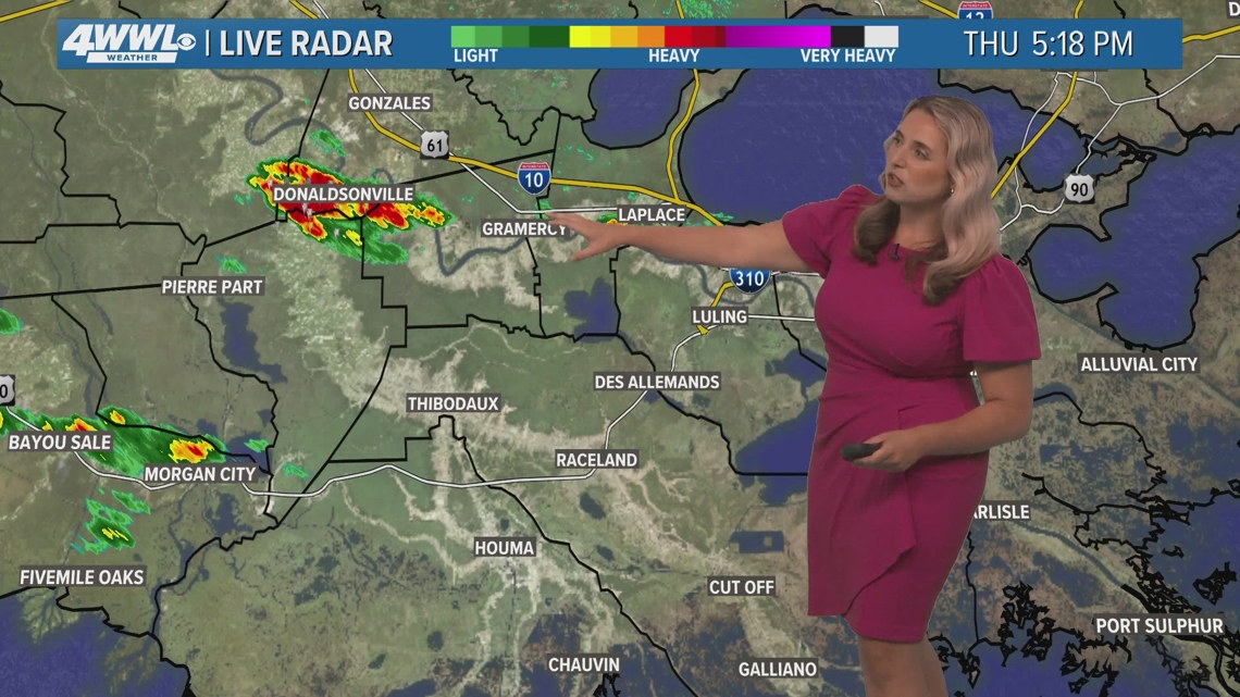 New Orleans Weather: Warm and muggy this weekend with spotty storms ...