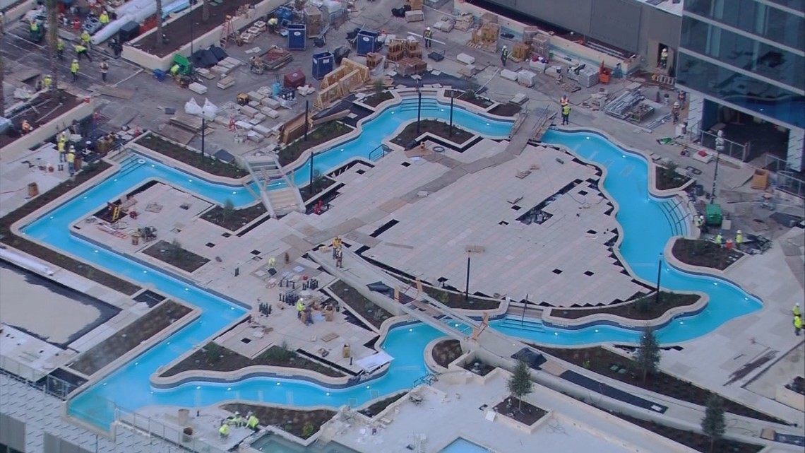 World’s only rooftop Texasshaped lazy river now open to public in