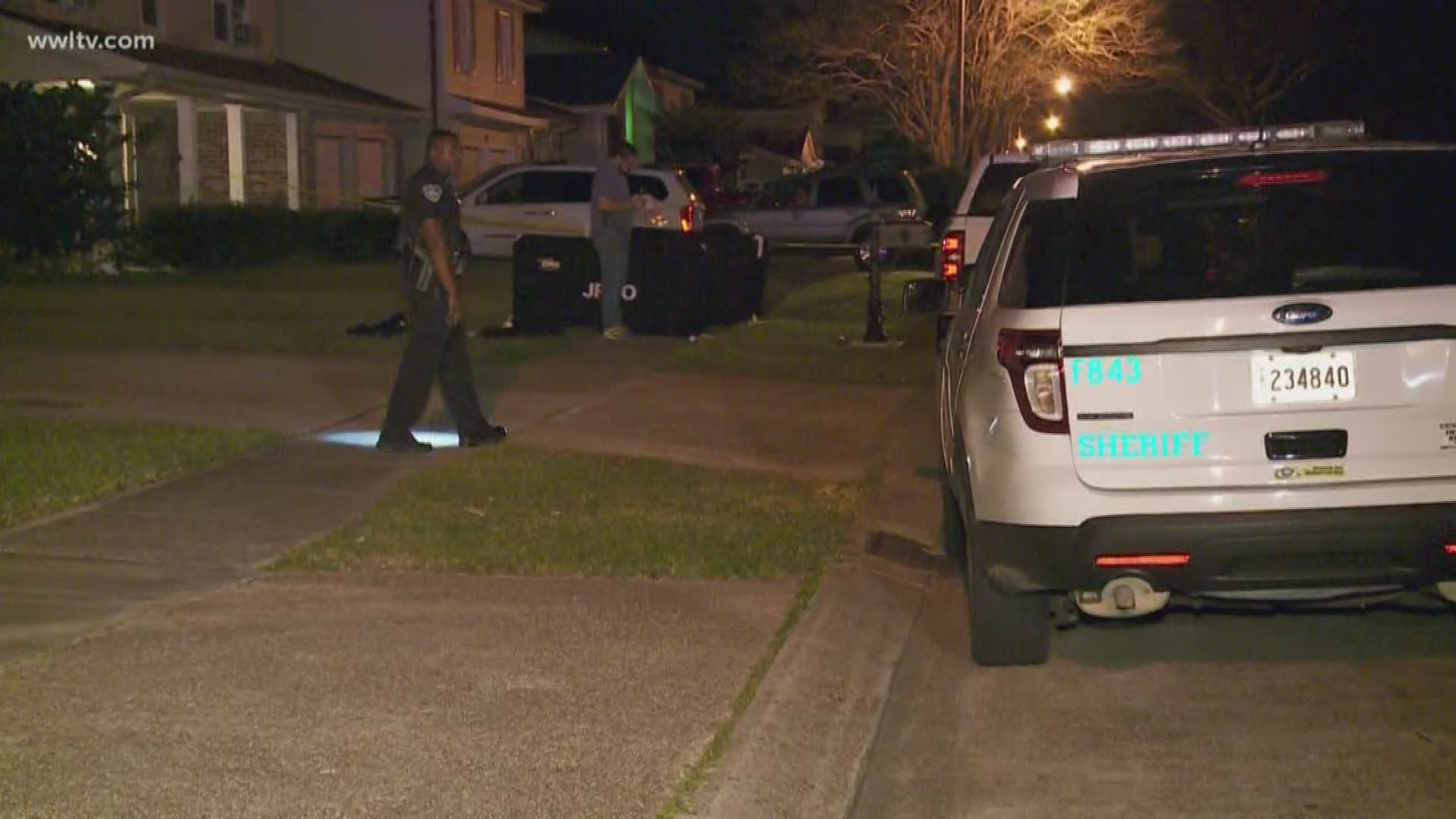 The shooting happened after two neighbors had a dispute, a Jefferson Parish Sheriff's Office spokesperson said.