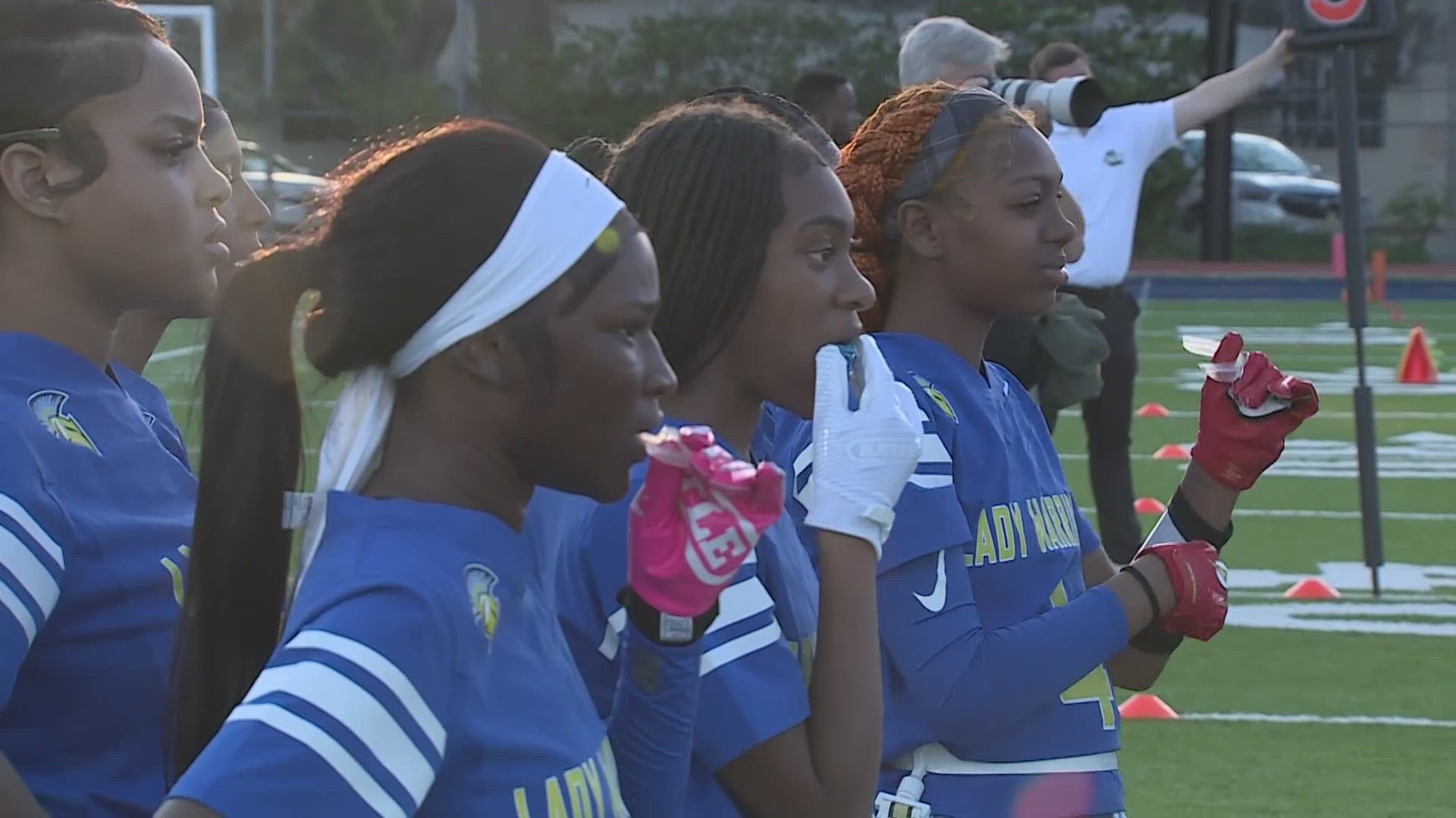 Girls flag football hopes to become a sanctioned high school sport in Louisiana.