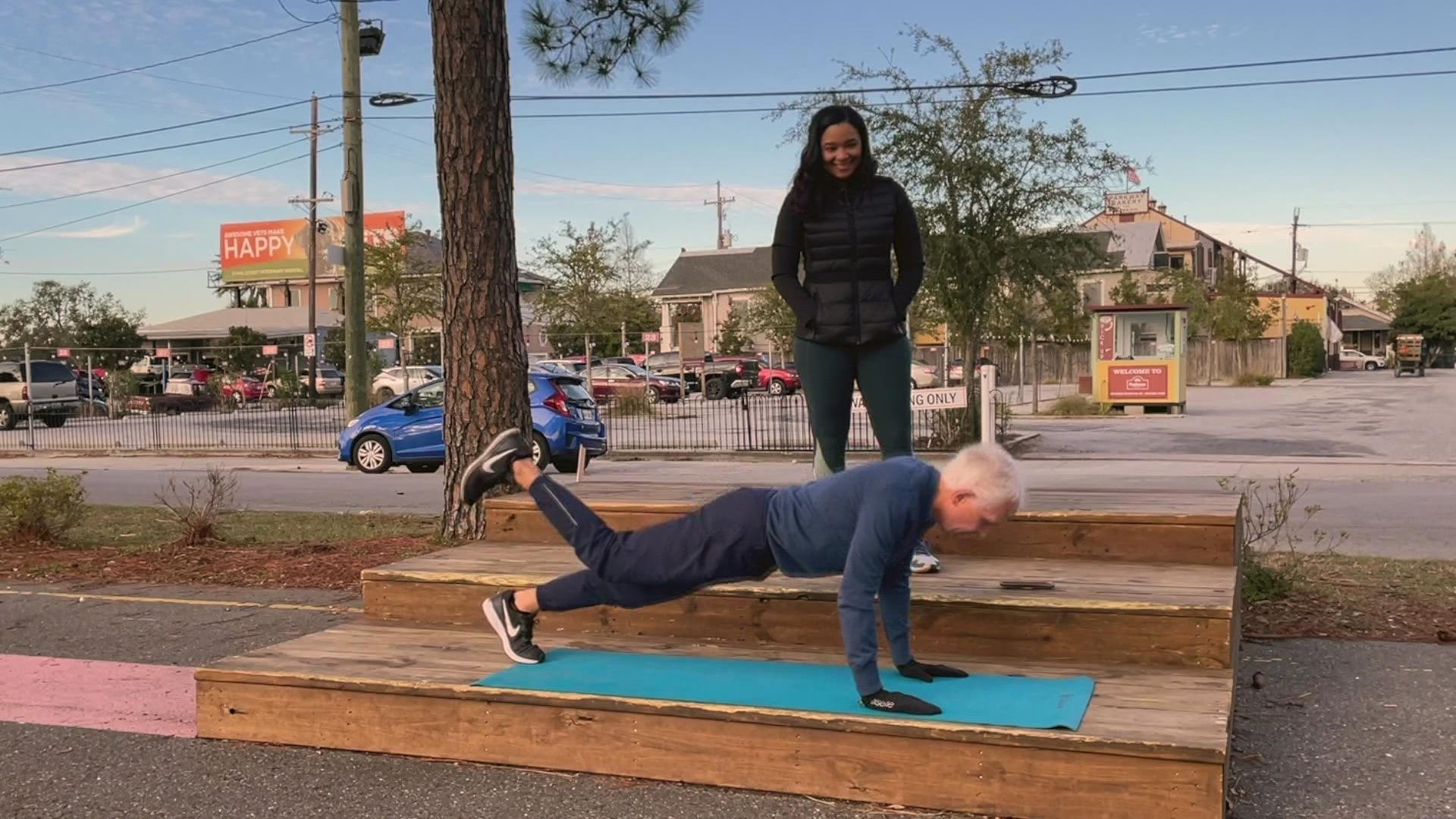 Mackie and April are back with more push-up variations.