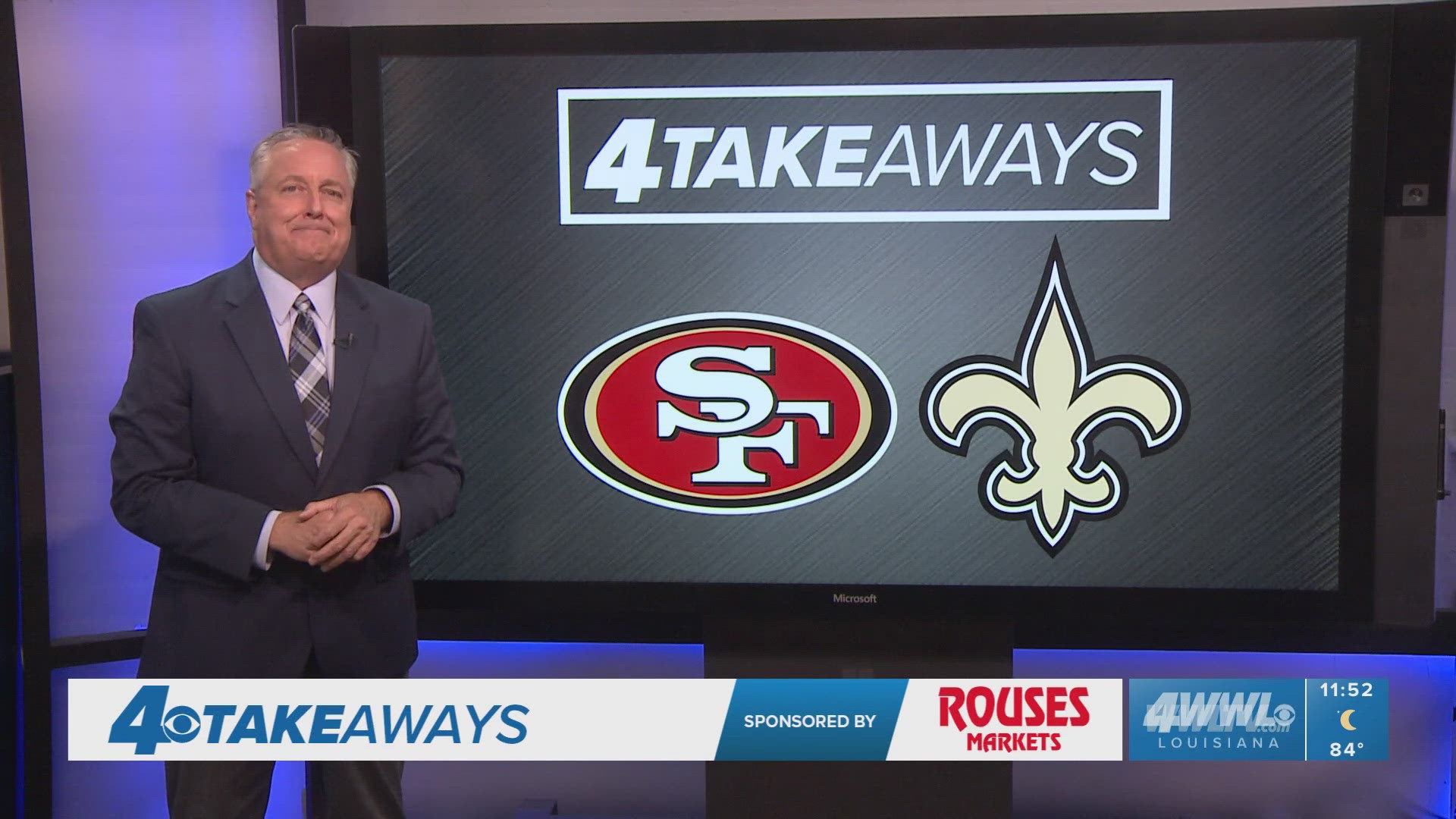 WWL Louisiana sports director Doug Mouton shares his "4 Takeaways" on the Saints' preseason loss to the 49ers.