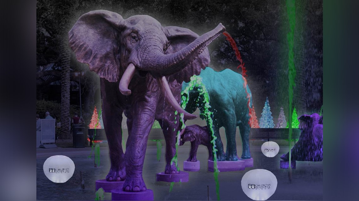 Audubon Zoo unveils new holiday tradition 'Audubon Zoo Lights'