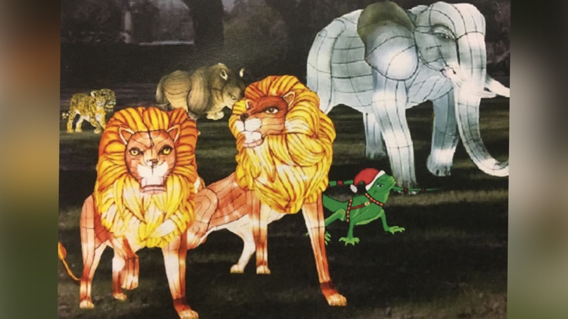 Audubon Zoo unveils new holiday tradition 'Audubon Zoo Lights'