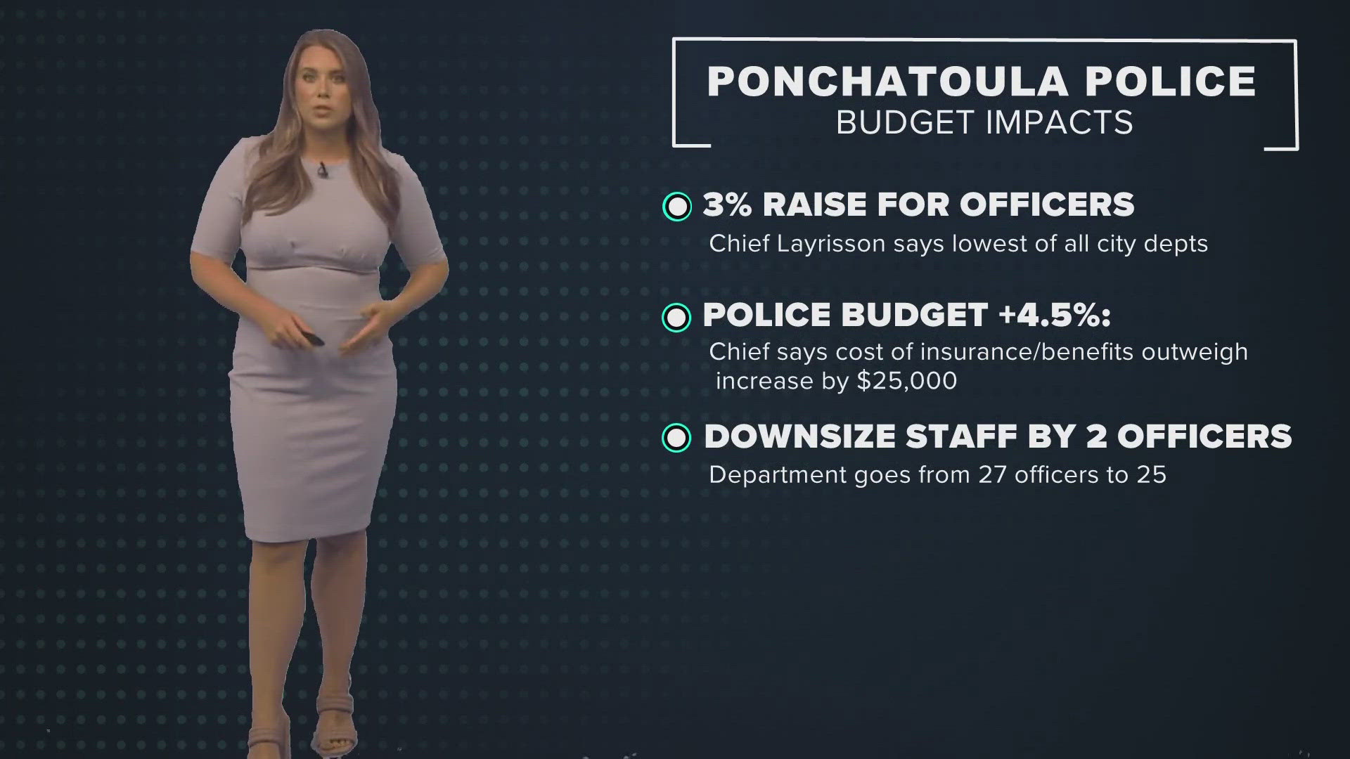 In your Breakdown: after a police walkout over raises in Ponchatoula, a new city budget has fanned the flames and eliminated two officer positions.