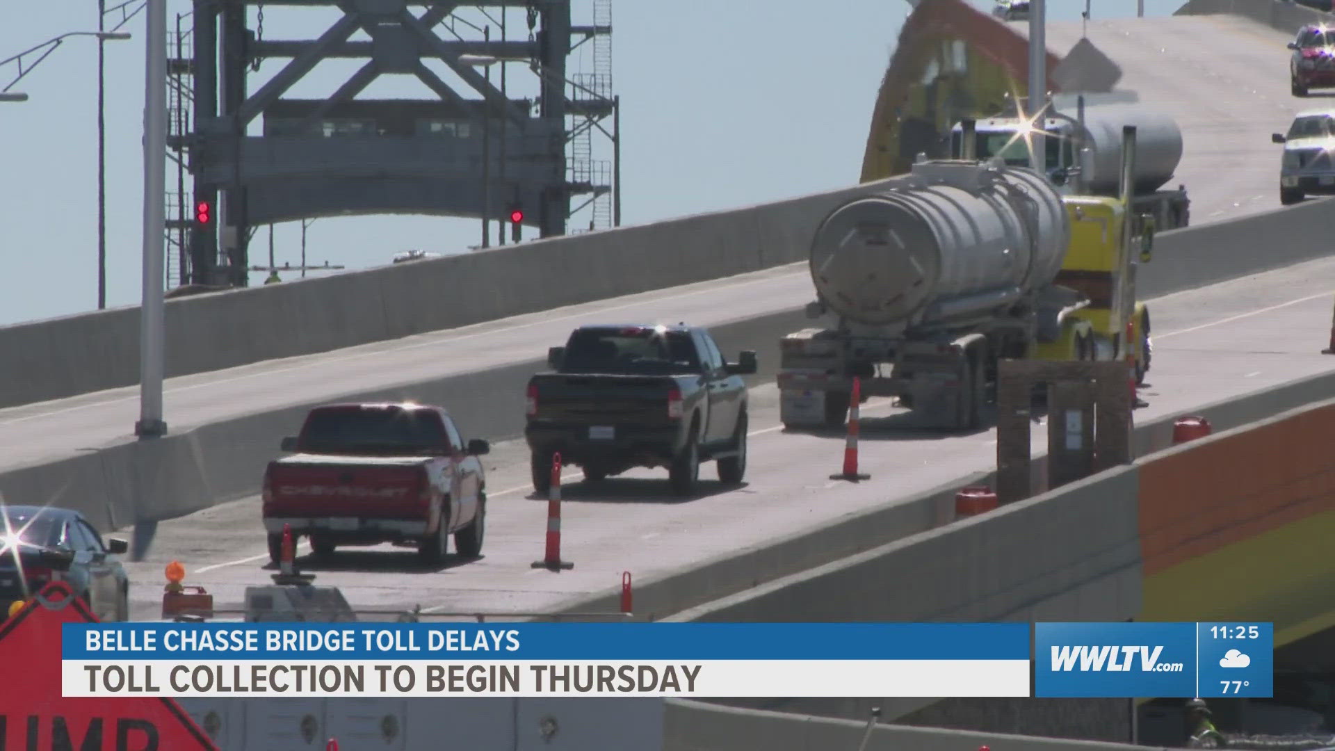Drivers crossing the bridge can expect to pay tolls on Thursday, April 10 at 12:01 a.m. It comes after the date has been delayed at least three times.