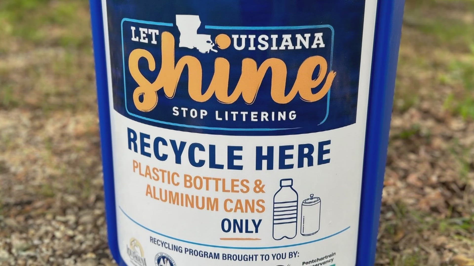 Let Louisiana Shine Park Recycling Program