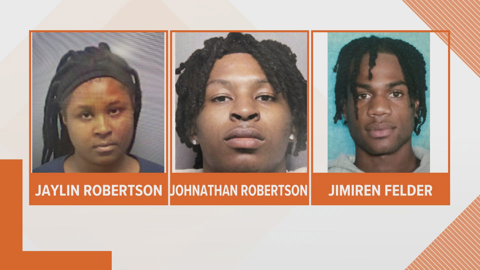 Four individuals were in the apartment at the time Jamarcus Cyprian, 20, was arrested. Deputies are searching for Johnathan Robertson, 23 and Jimiren Felder, 18.