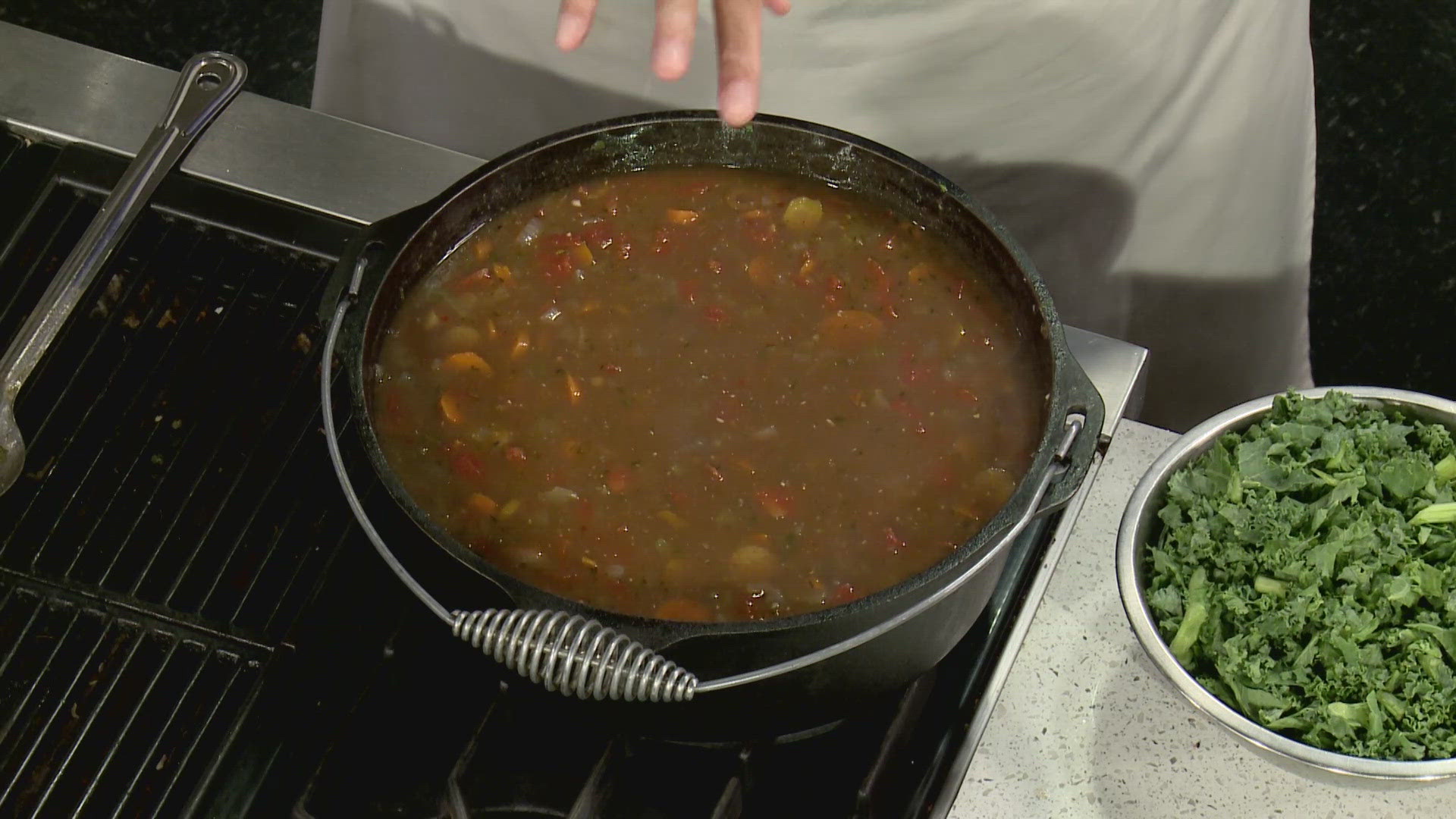 Chef Kevin Belton is cooking it up in the WWL Louisiana kitchen.