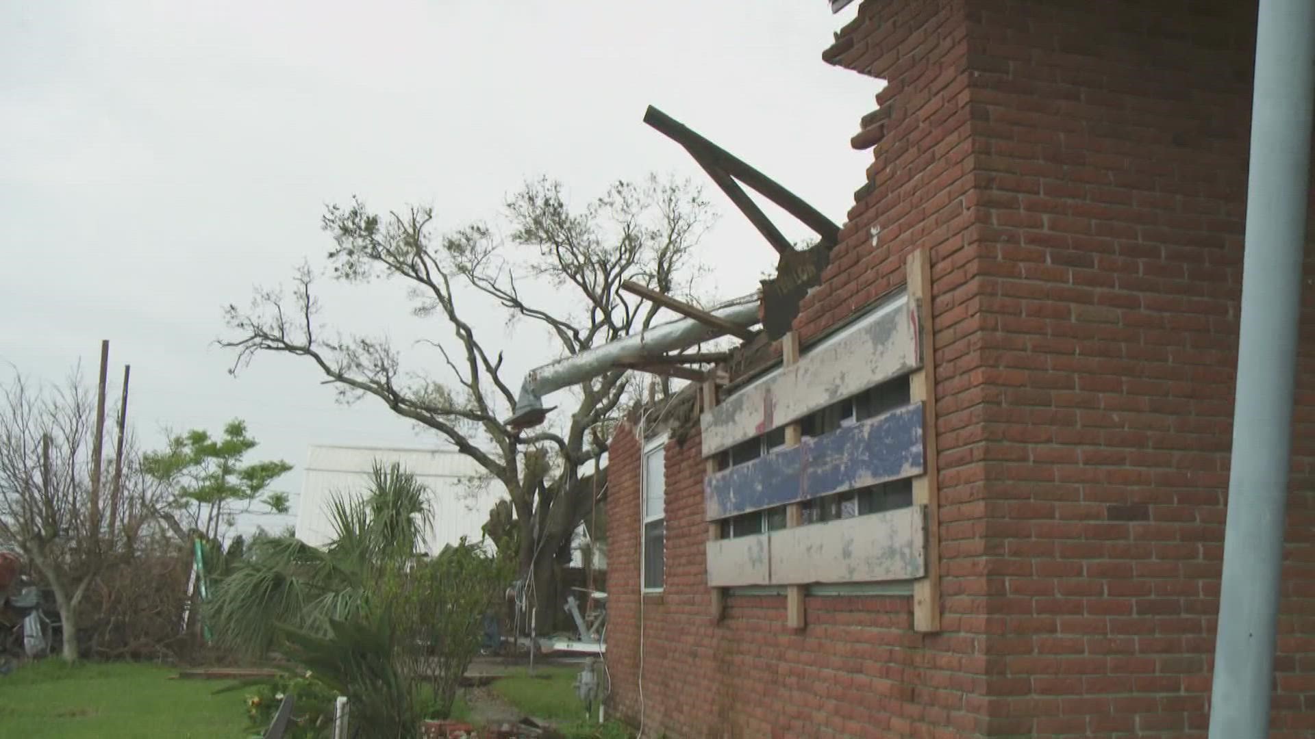 A Lafouche man is now forced to ask for help after his home was destroyed by Hurricane Ida.